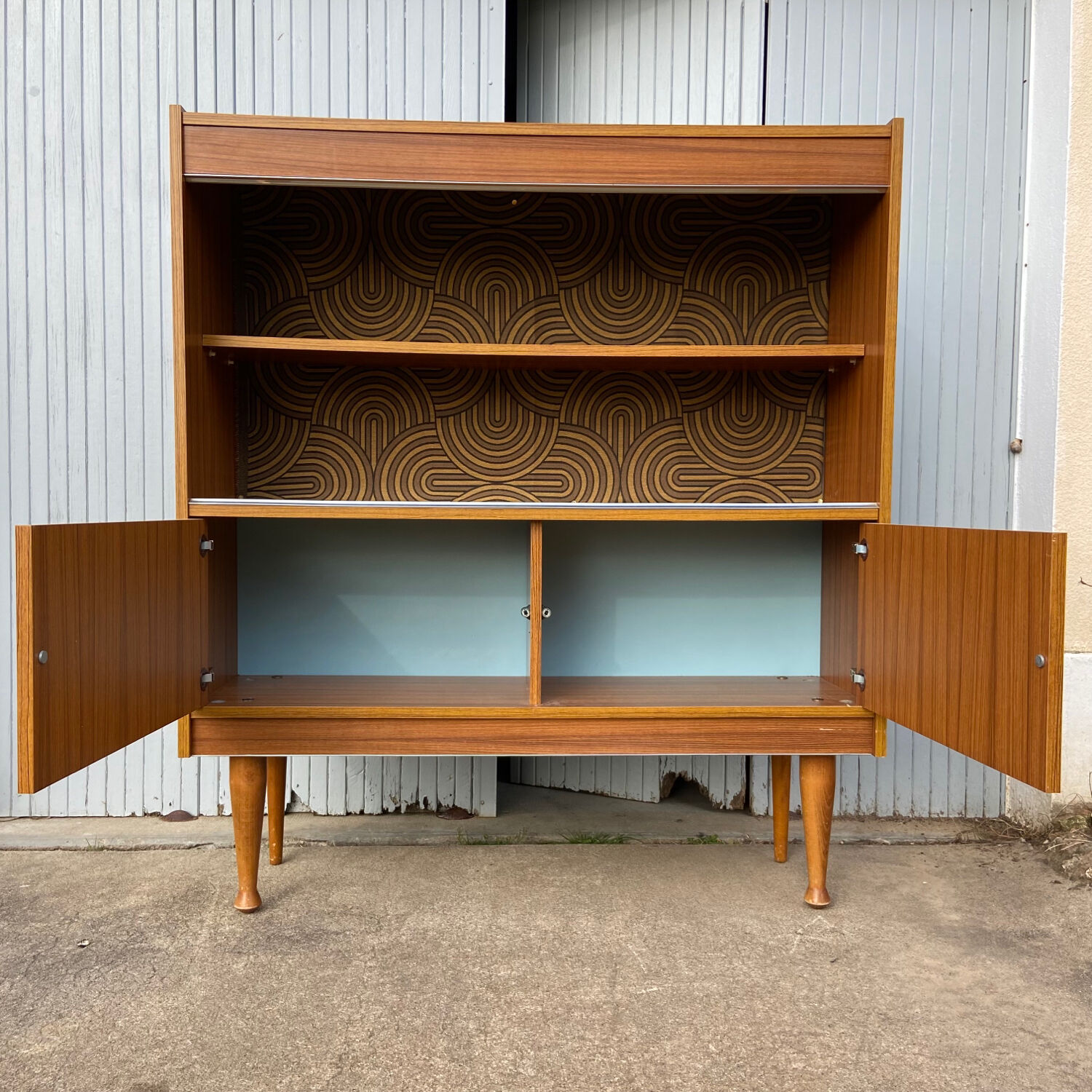 Vintage library furniture