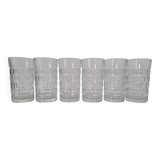 6 Verres Préfontaines vintage