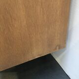 50s vintage oak chest of drawers