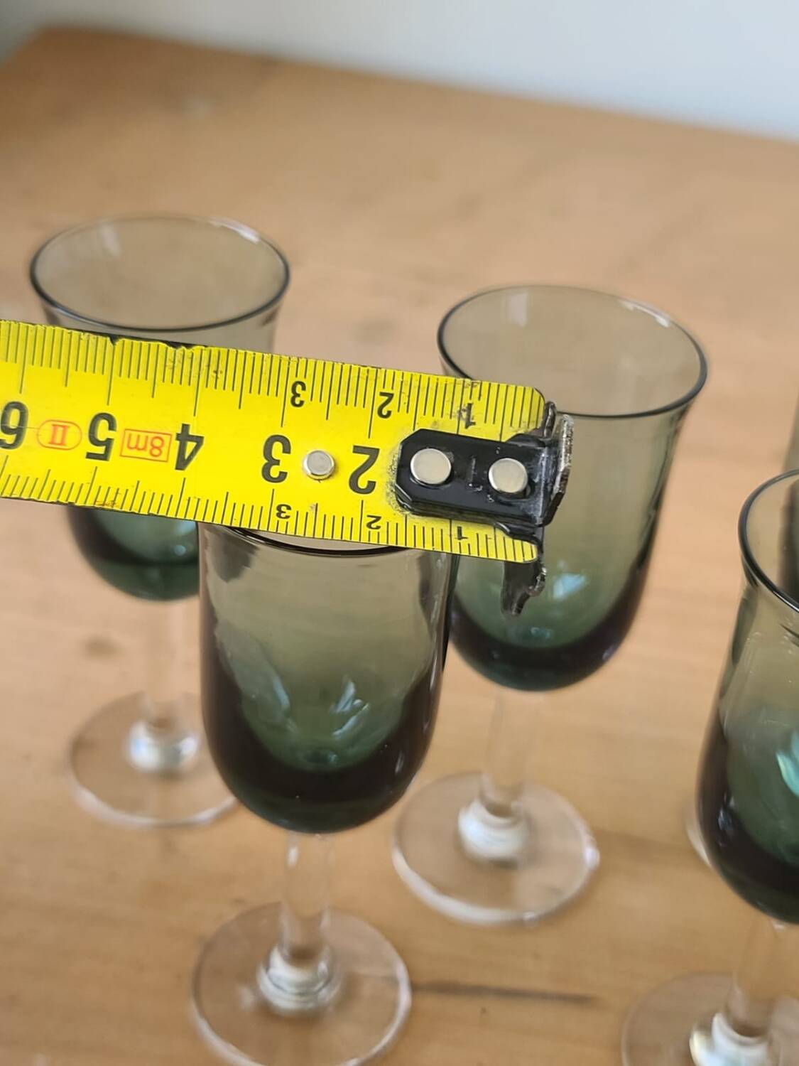 Lot de 5 verres à liqueurs