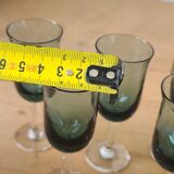 Lot de 5 verres à liqueurs