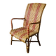 Fauteuil adulte en rotin vintage