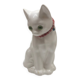 Delft Wit earthenware cat