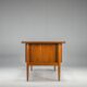 Danish Teak Executive Desk by Arne Vodder for H.P. Hansen, 1960s