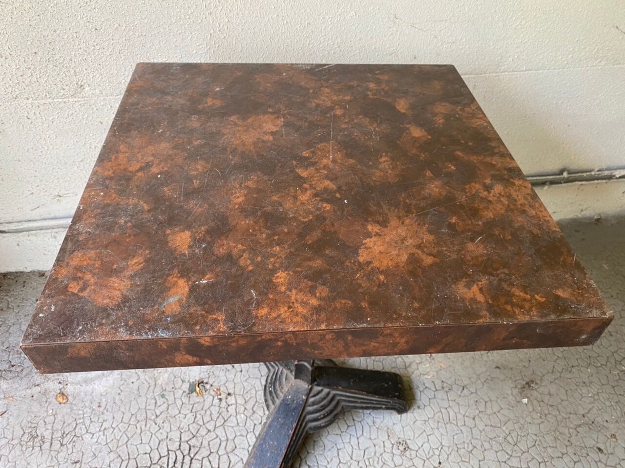 Table bistrot gueridon