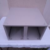 Metal cabinet 2 drawers industrial loft 70s