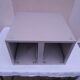 Metal cabinet 2 drawers industrial loft 70s