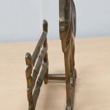 Brass letter holder