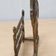 Brass letter holder