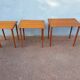 Table gigogne teck vintage