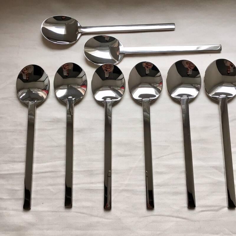 8 new vintage Stockholm Boda Nova spoons