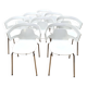 Suite de 8 chaises Segesta 500, Alias