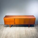Enfilade avec tiroirs et étagères vintage 60