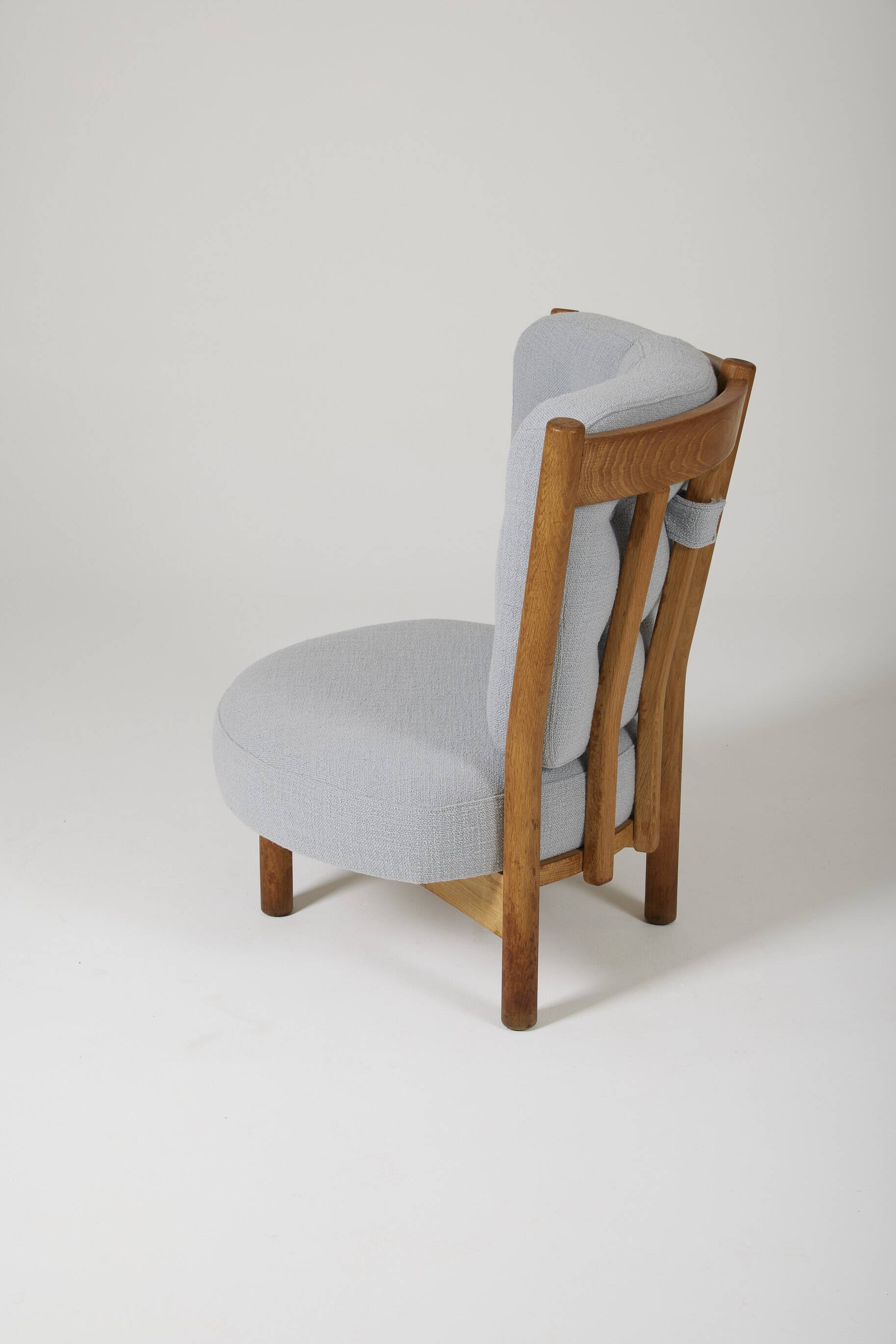Guillerme & Chambron armchair, 1960s