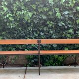 Vintage school bench