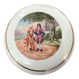 Boîte à bijoux en porcelaine pfc de france
