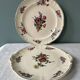 Paire de plats ronds Villeroy & Boch Mettlach Vieux Strasbourg