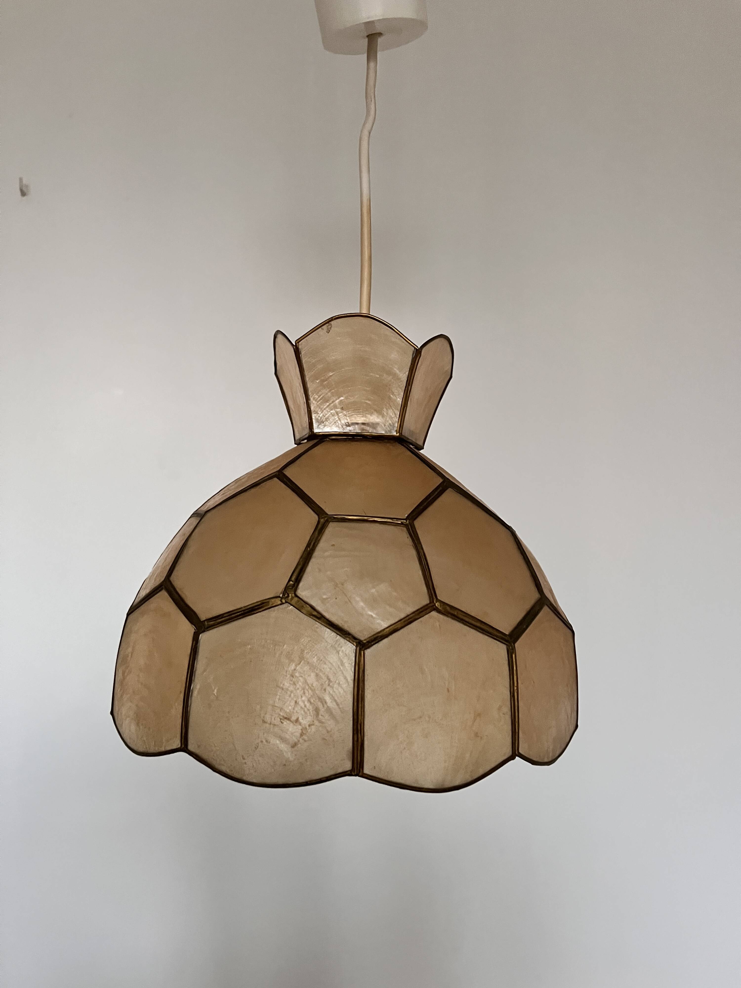 Mother-of-pearl suspension