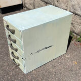 Vintage Metal Drawer Unit