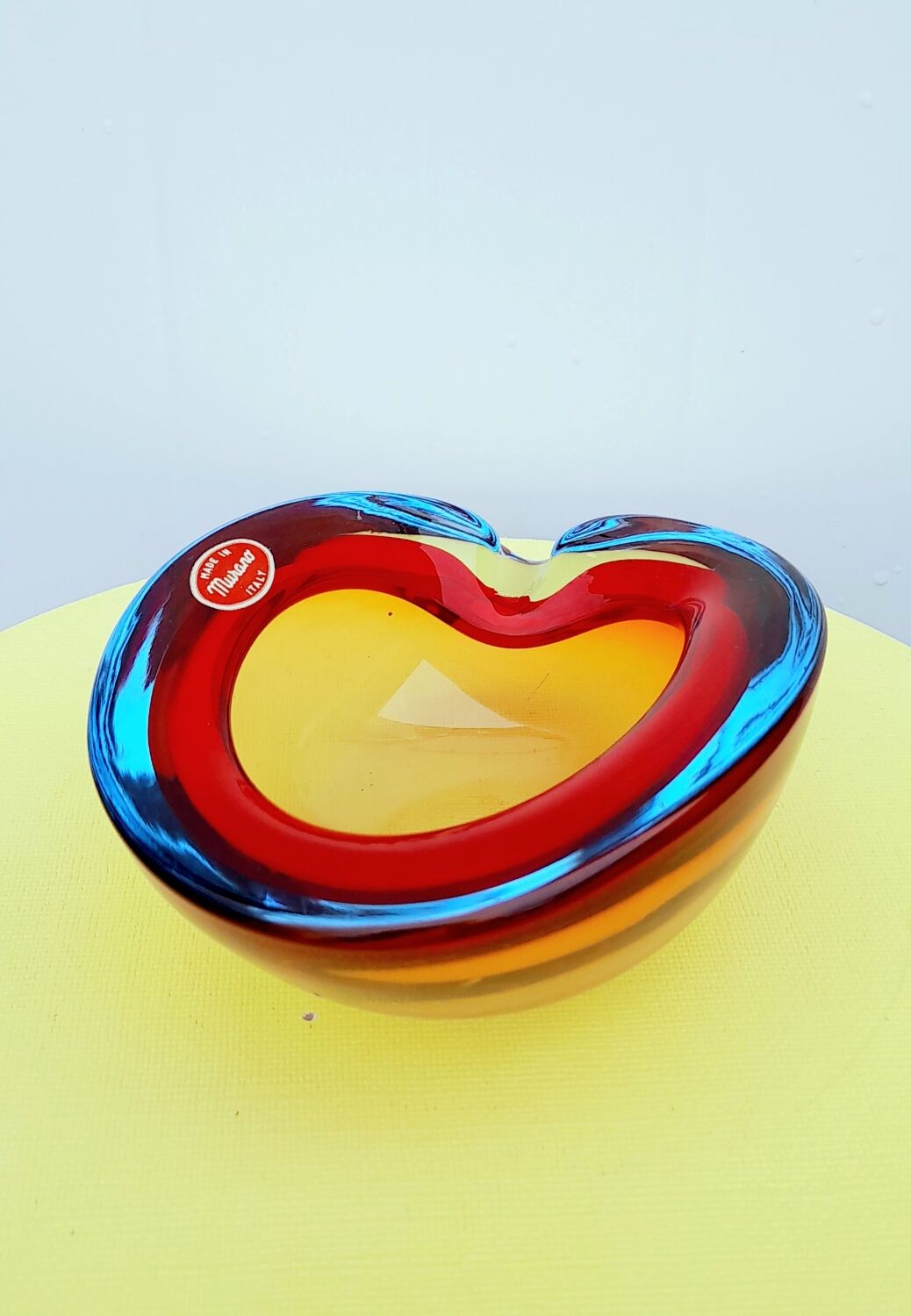 Flavio Poli ashtray for Seguso 60s