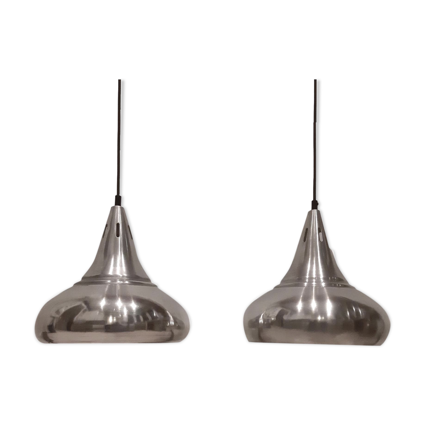 Pair of Danish suspensions, 1960s