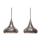 Pair of Danish suspensions, 1960s