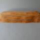 Large solid wood bowl, hand carved