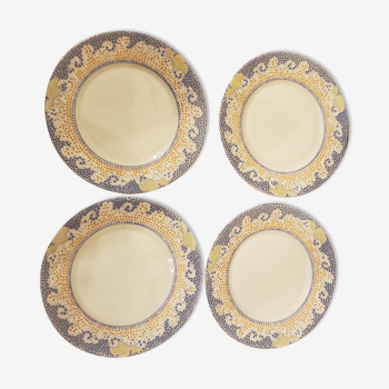 Set of 4 dessert plates 19.5cm Arcopal