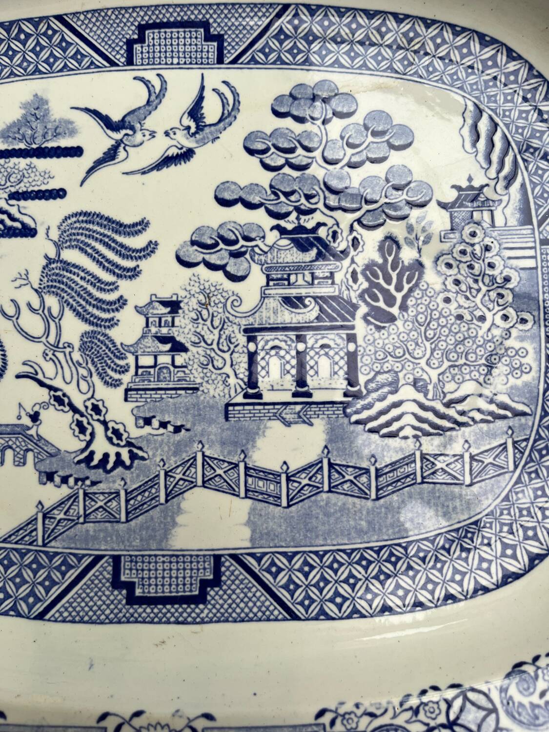 English earthenware dish