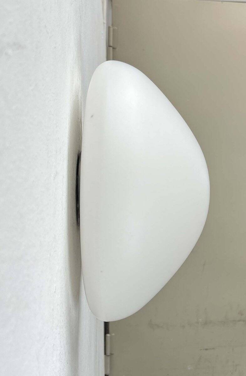 Mid-Century Modern Minimalist Ceiling or Wall Lamp by Wilhelm Wagenfeld for Lindner, Germany, 1950s