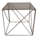 Geometric Isocele side table by Max Sauze, 1960s