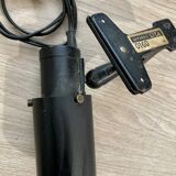 Jacques BINY (1913-76) Spot à pinces Lita 0160 Zodiaque Zodiac noir vintage