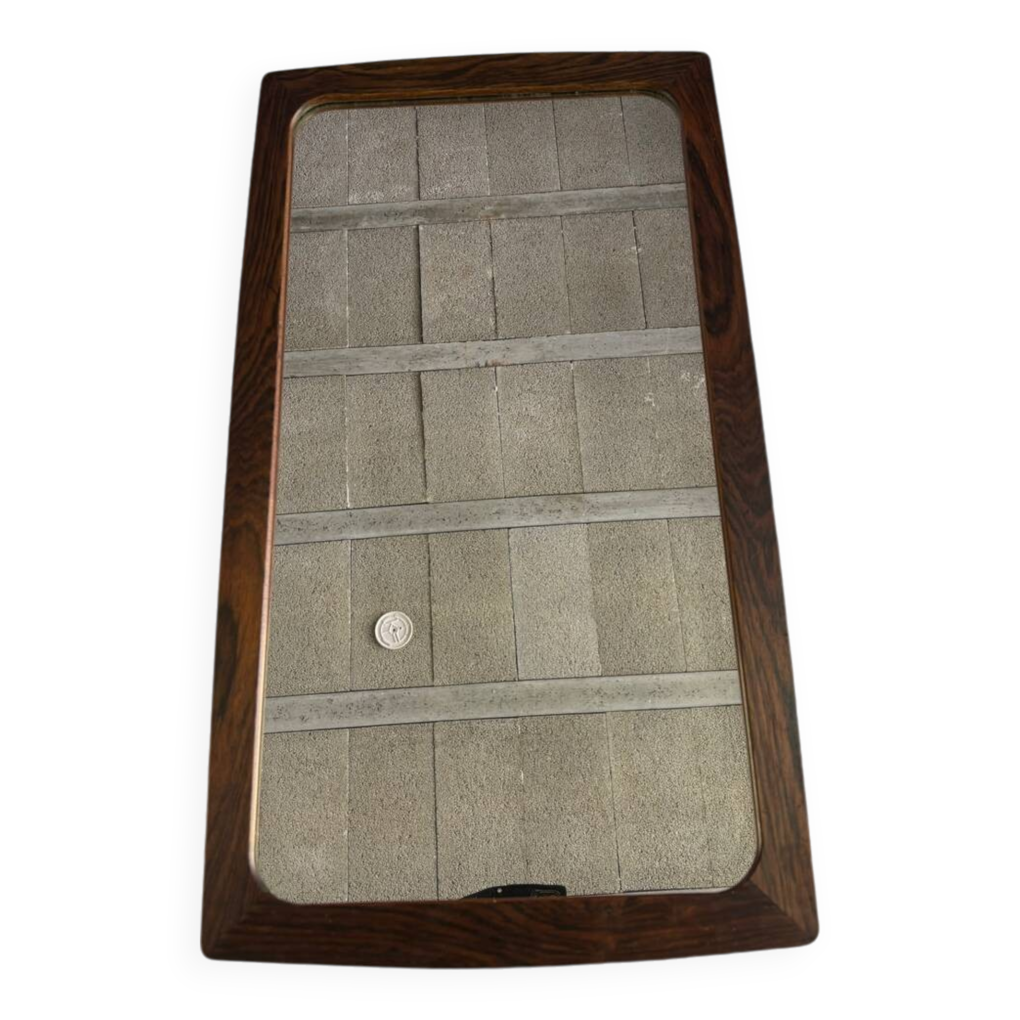 Miroir art deco en palissandre