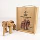 Kay Bojesen Reworked Mini Elephant In Multiple Wood Types 70th Anniversary