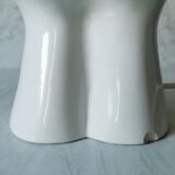 White ceramic hand lamp
