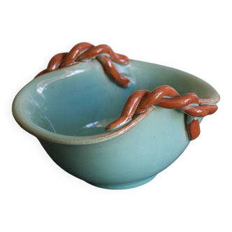 Ceramic cup signed Alexandre, Belgian