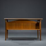 Teak Schreibtisch von Gunnar Nielsen für Tibergaard, Dänemark, 1960er