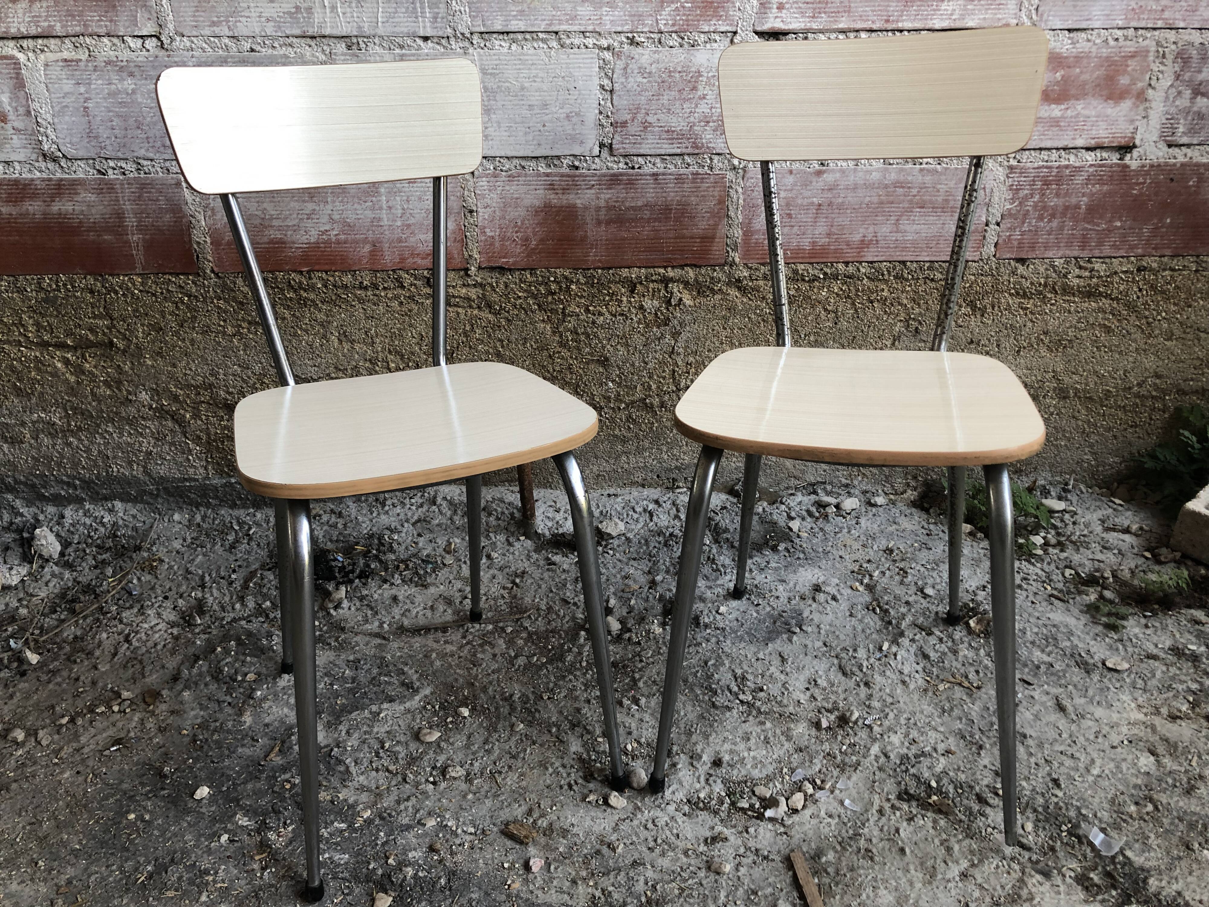 Pair chairs 1970