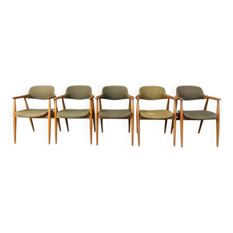 Vintage teak dining chairs by Casala, 1960s