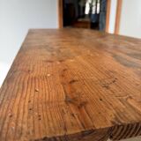 Weathered farm table