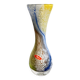 Glass vase Joska Kristall Mundgeblasen Germany 1970s.