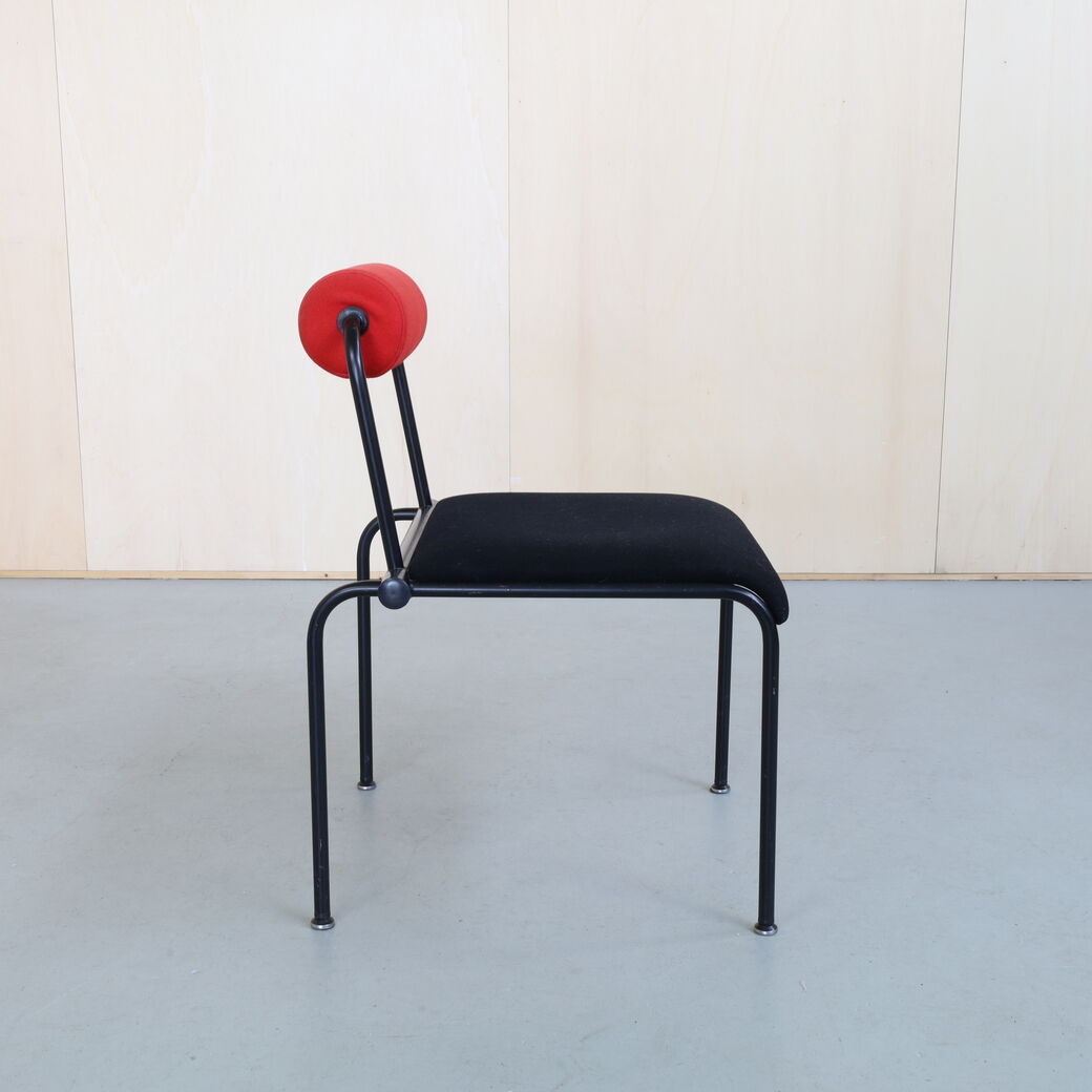 Pair of postmodern chairs, 1980s