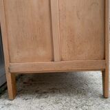 Paris raw wood cabinet 1950