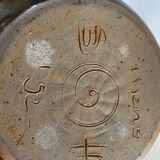 Vintage vase in enamelled ceramic