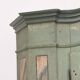 Cabinet de mariage peint d'art populaire 1849