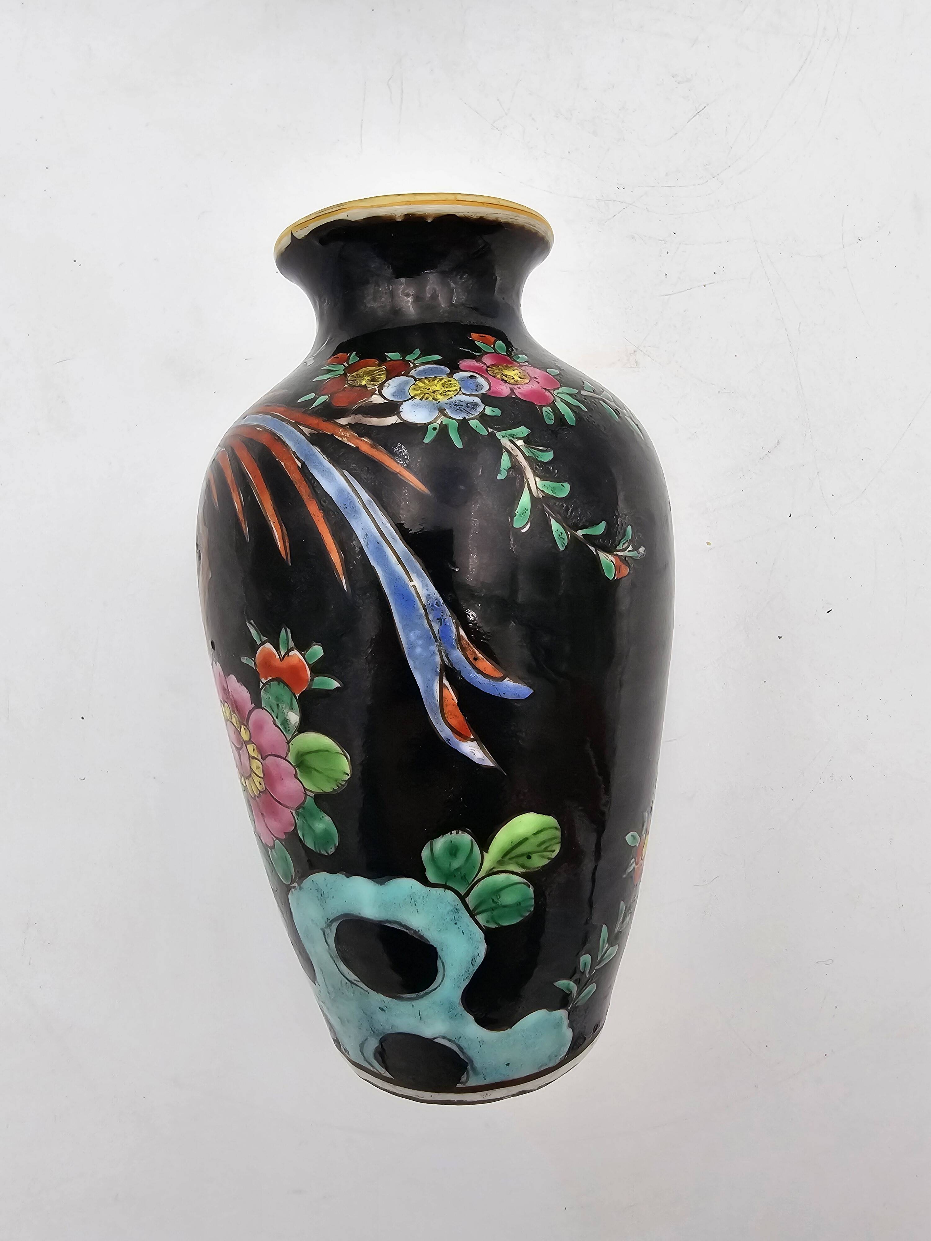 Pair of Japanese porcelain vases circa 1920