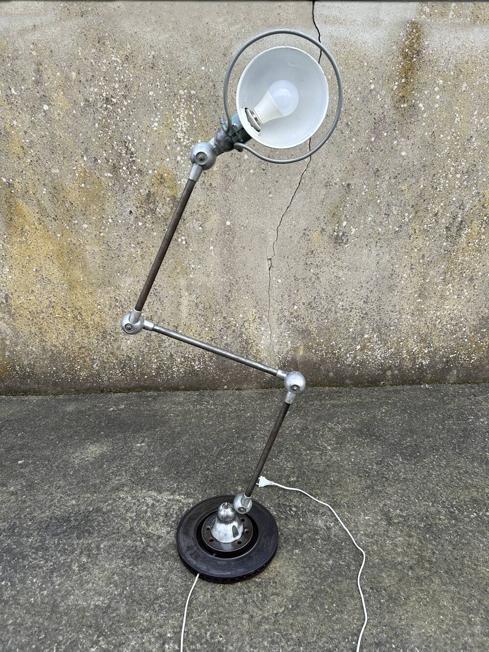JLD (Jielde) 3-arm floor lamp, vintage, industrial, 50s