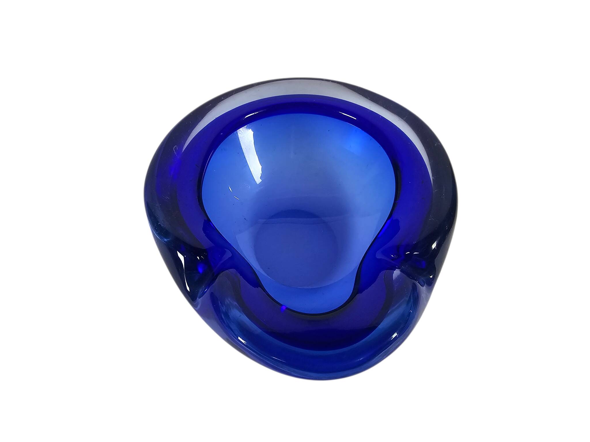 Murano - Sommerso - Flavio Poli - transparent - blue - 60s