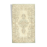 Hand-Knotted Antique Turkish Beige Rug 163 cm x 276 cm - 38881