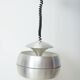 Brushed stainless steel pendant light, Raak, 1960s